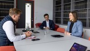 Bundesministerin Claudia Bauer sprach mit „Krone“-Redakteur Marcel Tratnik über den Zivildienst.