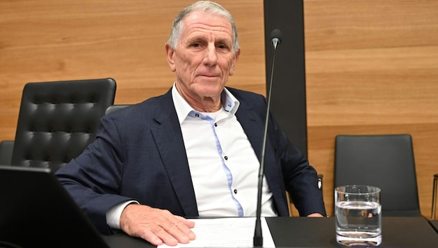 Peter Hochegger vor dem Pilnacek-U-Ausschuss am Mittwoch