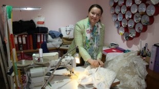 Entwerfen, erstellen, verkaufen: Patricia Sacadat macht alles. 