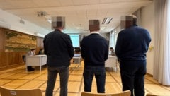 Die drei Angeklagten waren geständig und kamen mit teilbedingten Strafen davon.