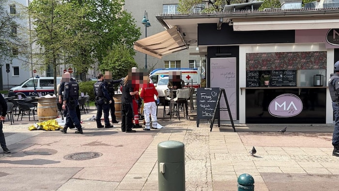 The incident at the Südbahnhofmarkt.
