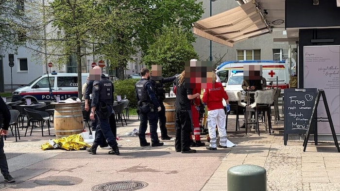 Der Einsatz am Südbahnhofmarkt.