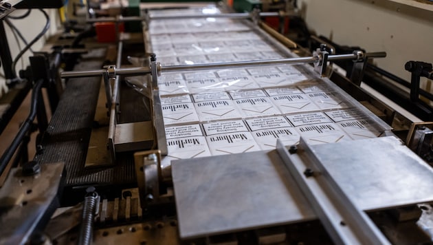 Black-market cigarettes were being churned out nonstop.