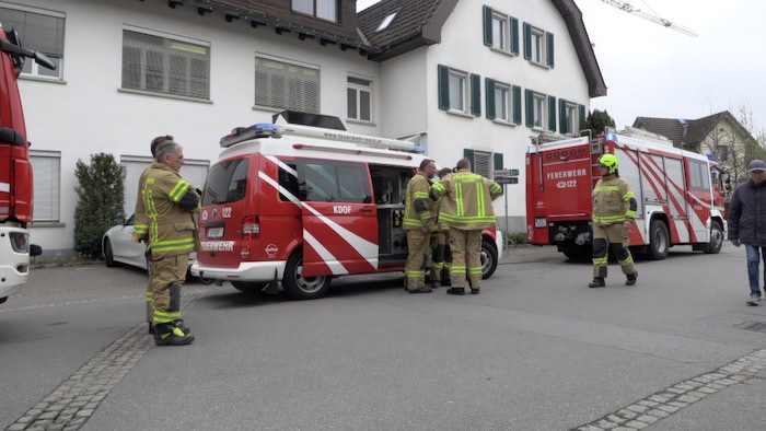 Die Feuerwehr war rasch vor Ort.
