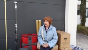 Die Dame aus Deutschland gab ihre Wohnung auf und reiste mit Hab und Gut nach Kärnten, bereit ...
