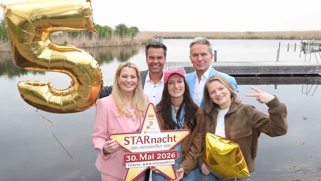 Vorfreude auf Musikshow: Landesrätin Winkler, Die Mayerin, Caro Fux, Tourismuschef Tunkel und ...