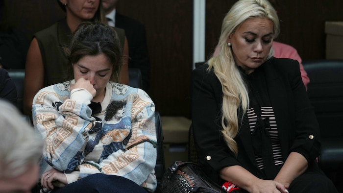 Maradonas Tochter Dalma (l.) und Ex-Freundin Veronica Ojeda