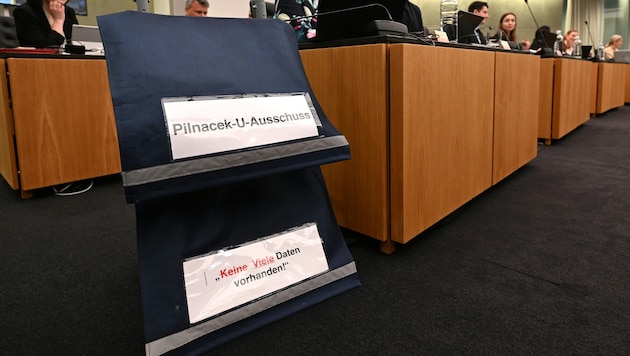 Keine oder viele Daten? Diese Frage beschäftigte den Pilnacek-U-Ausschuss am Mittwochnachmittag.