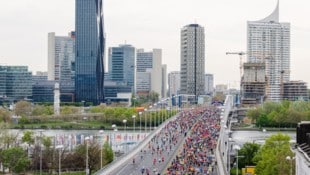 Samstag und Sonntag laufen bei den Bewerben des Vienna City Marathons fast 50.000 Menschen durch ...