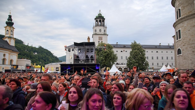 Wie im vergangenen Jahr bei den Residenzplatz-Konzerten wird beim Supercup viel los sein.