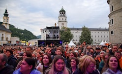 Wie im vergangenen Jahr bei den Residenzplatz-Konzerten wird beim Supercup viel los sein.