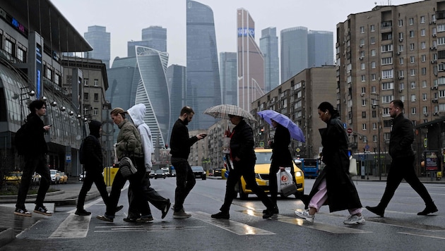 Der Alltag wird in Moskau immer teurer.