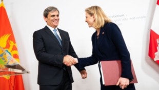 Die österreichische Außenministerin sorgt für Rückenwind für Montenegros möglichen EU-Beitritt.