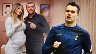 Bei Diletta Leotta (l.) zu Gast plauderte Fabrizio Romano (m.) über den Moment, als er von ...