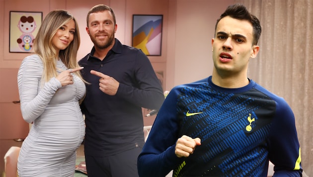 Bei Diletta Leotta (l.) zu Gast plauderte Fabrizio Romano (m.) über den Moment, als er von ...