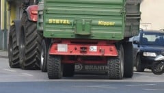 Der Anhänger war nicht für den Verkehr zugelassen (Symbolfoto).