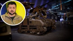 Unbemannte Bodenfahrzeuge waren an der Mission beteiligt.