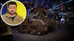 Unbemannte Bodenfahrzeuge waren an der Mission beteiligt.