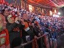 Die Grazer Eishockey-Fans erlebten im ersten Finalspiel ein Spektakel.