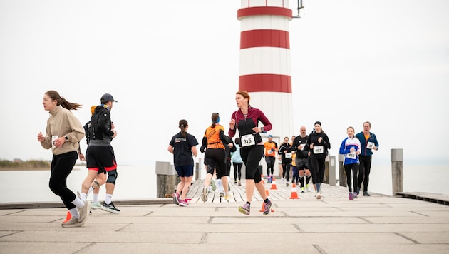 Rund 600 Erwachsene gingen auf drei verschieden langen Strecken ins Rennen. Im Mittelpunkt: der ...