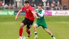 Tobias Moser (re.) und Eugendorf stehen im Cup-Halbfinale.