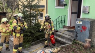 Die Feuerwehr war rasch vor Ort.