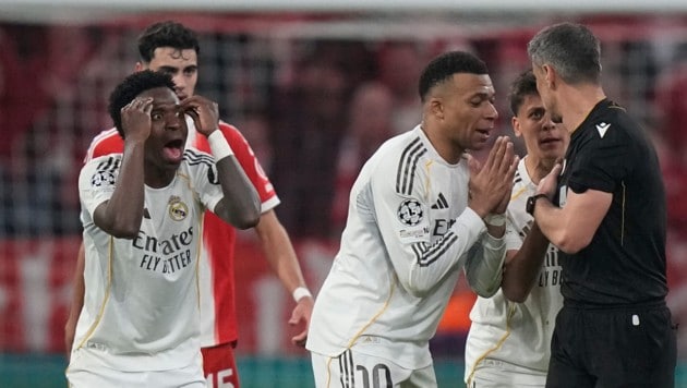 Reklamieren half nichts: Real verlor und schied aus der Champions League aus.