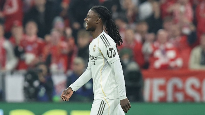 Camavinga flog vom Platz.