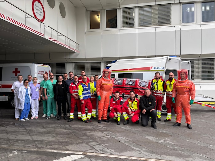 Die Übung wurde von Vertretern der Landessanitätsdirektion Kärnten sowie des Roten Kreuzes ...