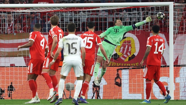 Ein Patzer von Manuel Neuer sorgte für das 1:0 für Real.
