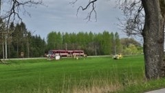 Die Unfallstelle in Nußdorf