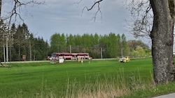 Die Unfallstelle in Nußdorf