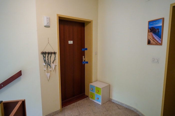 Hinter dieser Tür fielen die tödlichen Schüsse