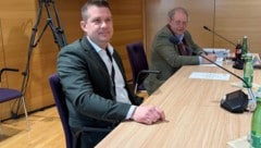 Regierungskommissär Mathias Burger (li.): „Bei Gefahr muss die Aufsicht reagieren.“