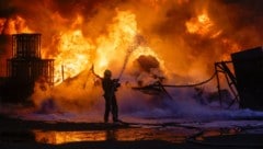 Die Lage in Kiew: Die Einsatzkräfte geben ihr Bestes.