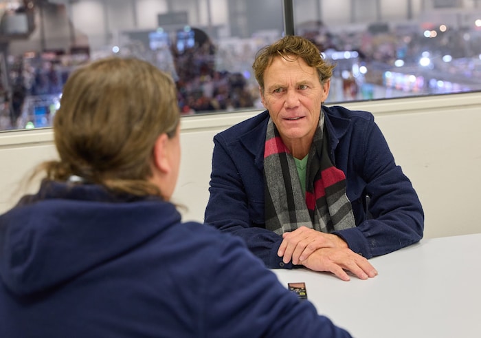 Brian Krause im Gespräch mit „Krone“-Redakteur Robert Fröwein.