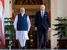 Indiens Premierminister Narendra Modi mit Bundeskanzler Christian Stocker.