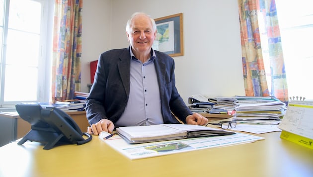 Bergmüller will nach der Periode als Ortschef aufhören.