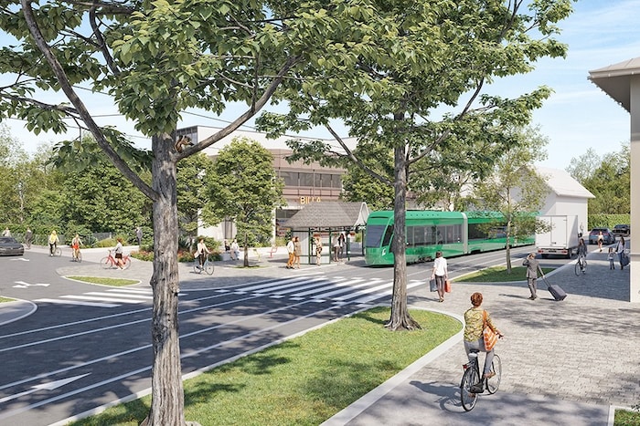 In der Hilmteichstraße entsteht ein zweites Gleis, ein neuer Speicherkanal sowie neue Geh- und ...