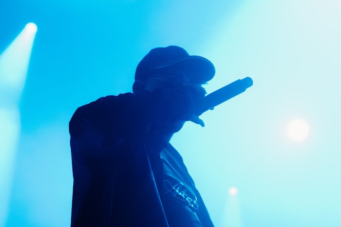 Beim Auftritt des Rappers ging es zwischendurch schon auch mal heiß her.