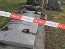 Der Tatort: der Baumgartner Friedhof in Wien-Hütteldorf. Am 23. Februar wurde hier eine ...