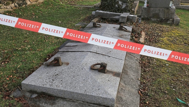 The crime scene: the Baumgartner Cemetery in Vienna-Hütteldorf. On February 23, a 64-year-old ...