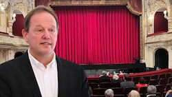 Leere Reihen im Landestheater – Intendant Carl Philip von Maldeghem sieht kein Problem. 