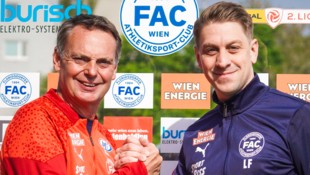 Patrik Schuch (l.) übernimmt in Floridsdorf.