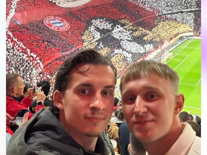 Filip Milenov und Dennis Salioski sahen den 4:3-Sieg von Bayern München gegen Real Madrid im ...