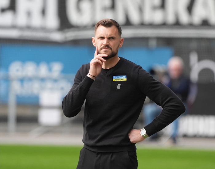 Sturm-Trainer Fabio Ingolitsch leistete in Altach gute Vorarbeit, sagt Stürmer Patrick greil.