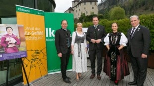 Bundesbäuerinnentag 2026 in Feldkirch: Josef Moosbrugger, Irene Neumann-Hartberger, Norbert ...