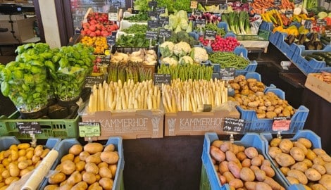 Qualitätsspargel vom Lavanttaler Kammerhof kostet am Markt in Klagenfurt sogar 24 Euro.