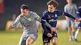 Julian Hufnagl (re.) und St. Veit treffen am Freitag auf Grafenstein.