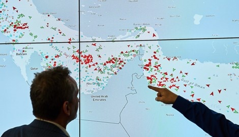 Vor dem aktuellen Konflikt verlief fast ein Fünftel der weltweiten Öl- und Gasversorgung durch ...